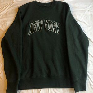 john galt/ brandy melville new york crewneck